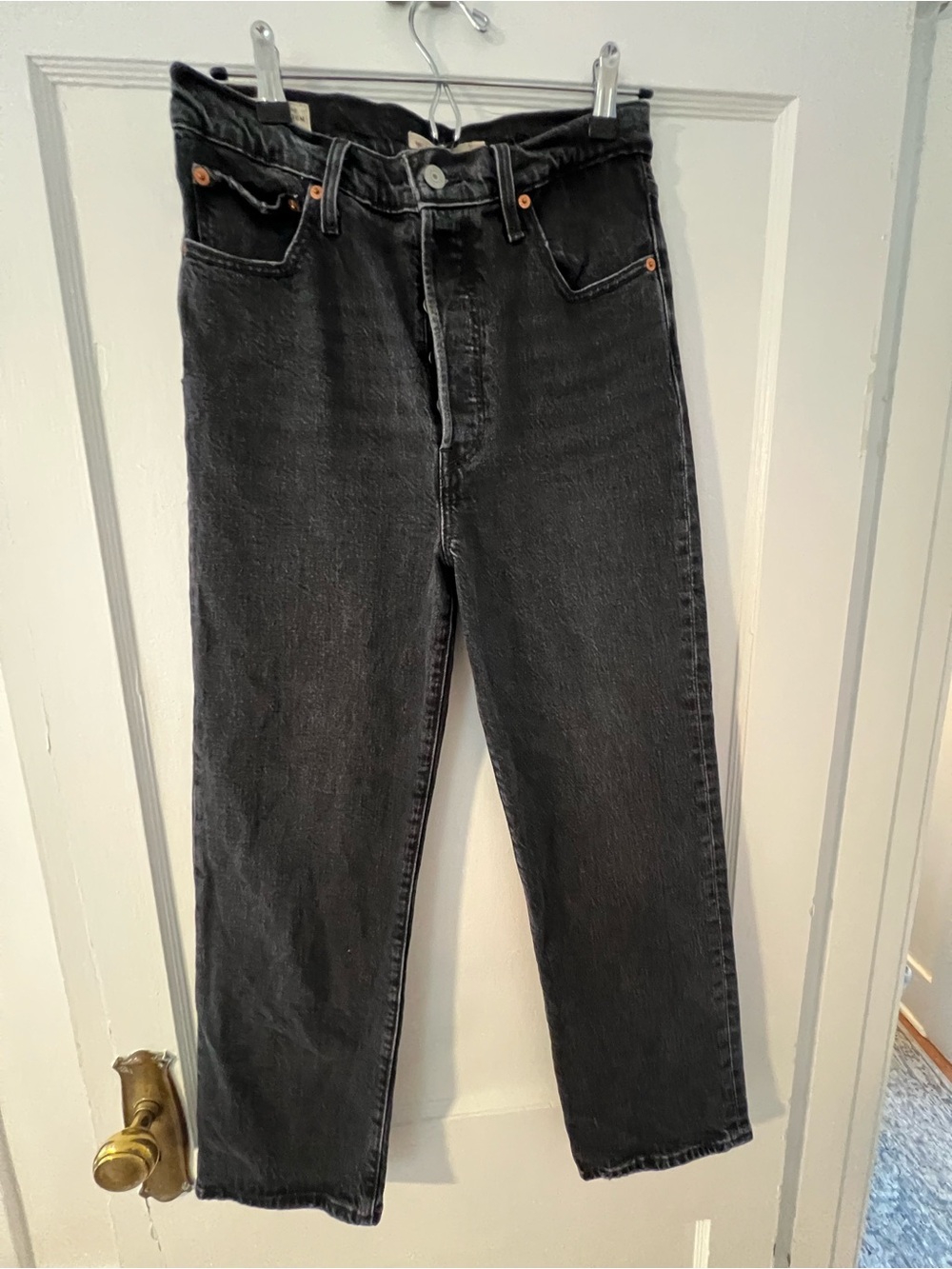 Levi's Black Straight Women's Jeans
